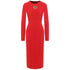 Dolce & Gabbana Red Viscose Dress